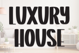 Luxury House Font Download