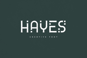Hayes Font Download