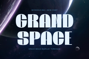 Grand Space Font Download
