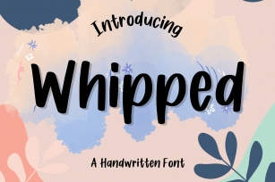 Whipped Font Download