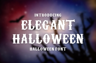 Elegant Halloween Font Download