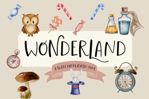 Wonderland Quirky Handwritten Font Download