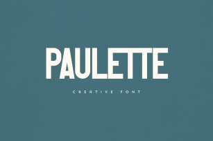 Paulette Font Download