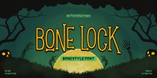 Bone Lock Font Download