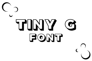 Tiny G Font Download