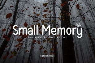 Small Memory Handwriting Font Download