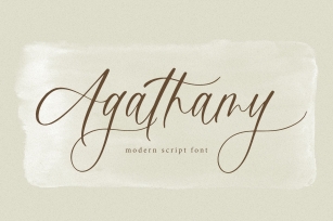 Agathamy Font Download