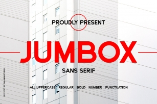Jumbox Bold Font Download