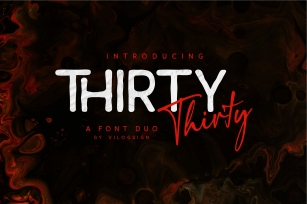 Thirty Duo Font Download
