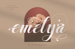 Emelya - Elegant Calligraphy Font Font Download