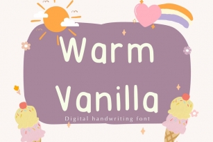 Warm Vanilla Font Download