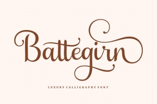 Battegirn Font Download