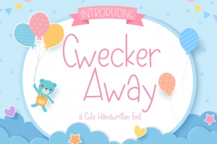 Cwacker Away - Font Download