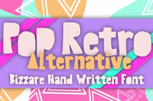 Pop Retro Alternative Font Download