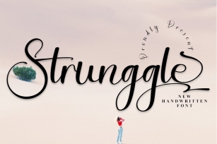 Strunggle Font Download