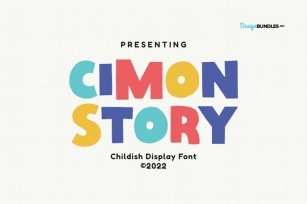 Cimon Story Font Download