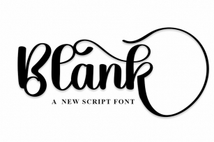 Blank Font Download