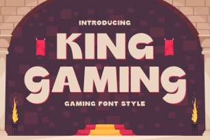 King Gaming Trial Font Download