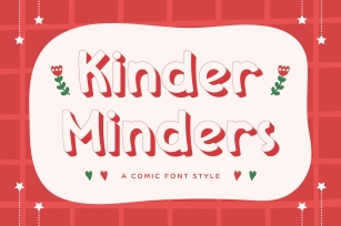 Kinder Minders Font Download