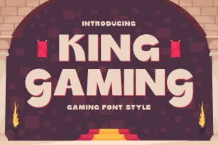 King Gaming Font Download