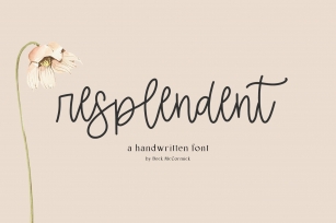 Resplendent Script Font Download