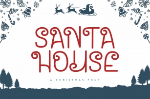 Santa House Font Download