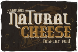 Natural cheese Font Download