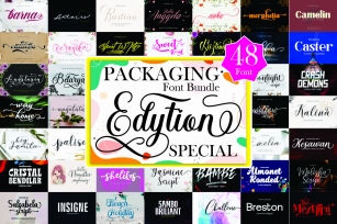 Packaging Bundles Adytion Special Font Download