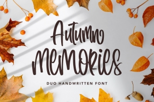 Autumn Memories Font Download