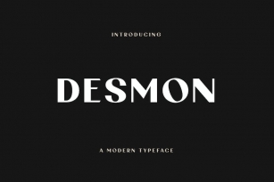 Desmon Modern Typeface Font Download