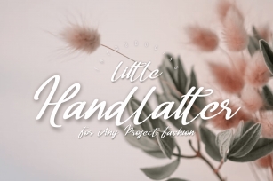 Handlatter Little Font Download