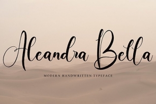 Aleandra Bella Font Download