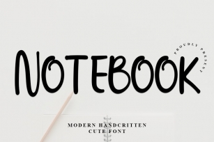 Notebook Font Download