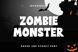 Zombie Monster Font Download