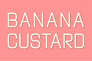Banana Custard Font Download