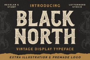 Black North with EXTRAS Font Download