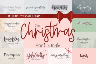 The Christmas Bundle Font Download