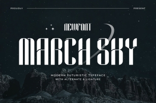 March Sky Font Download