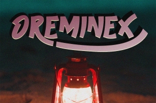 Oreminex - Display Font Font Download