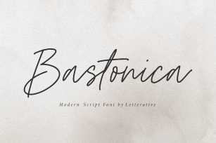 Bastonica Script Font Font Download