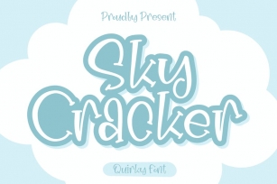 Sky Cracker Quirky Font Font Download