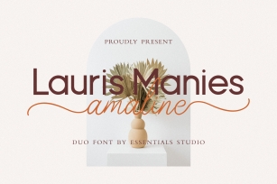 Lauris Manis Amaline Duo Font Download