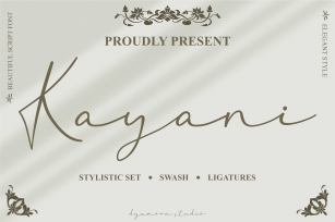 Kayani Script Font Download