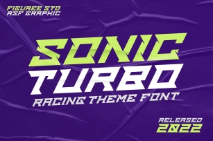 Sonic Turbo Font Download