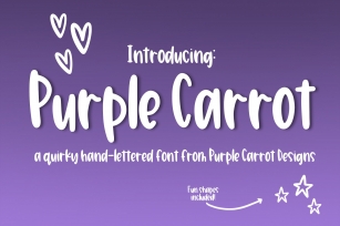 Purple Carrot Web Font Download