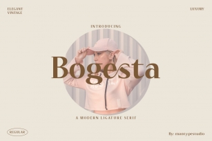 Bogesta Typeface Font Download