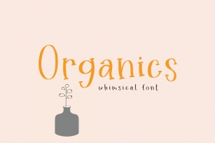 Organics Handwritten Font Download