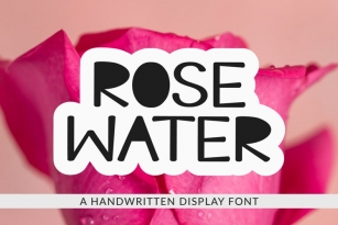 Rose Water Font Download