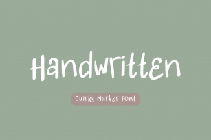 Handwritten Fun and Messy Font Download
