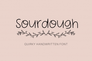 Sourdough Handwritten Font Download